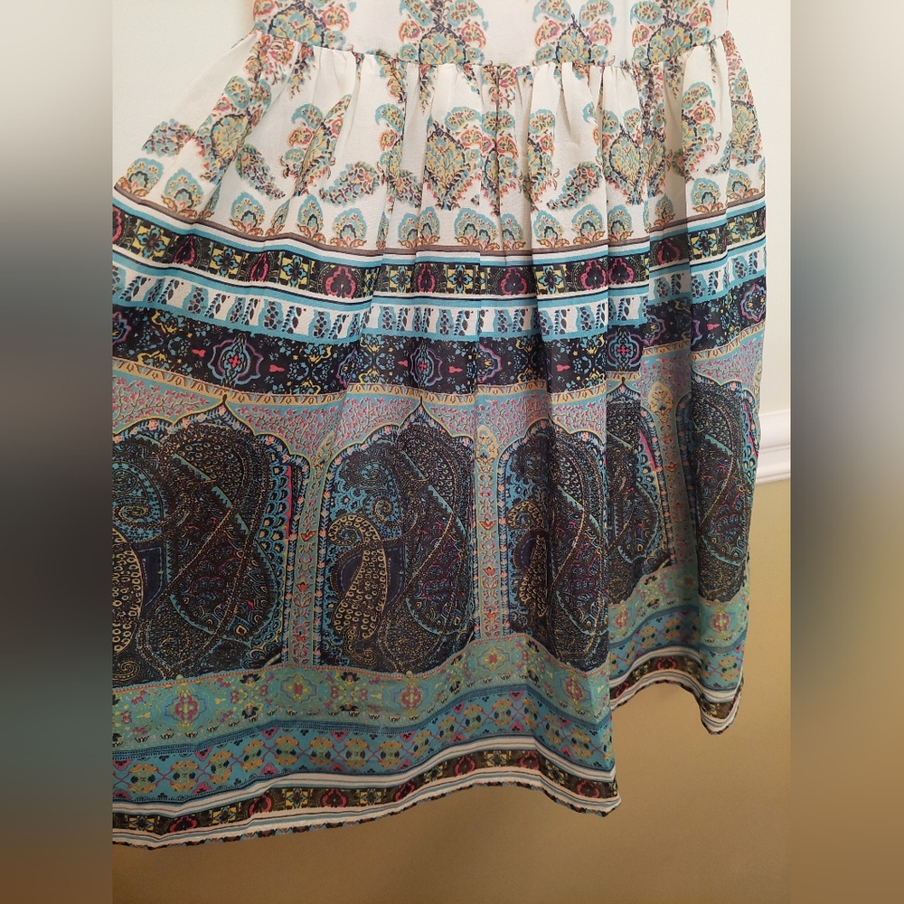 Anthropologie Raga Dress Womens Medium Cross Back Dress NWT - Picture 4 of 6